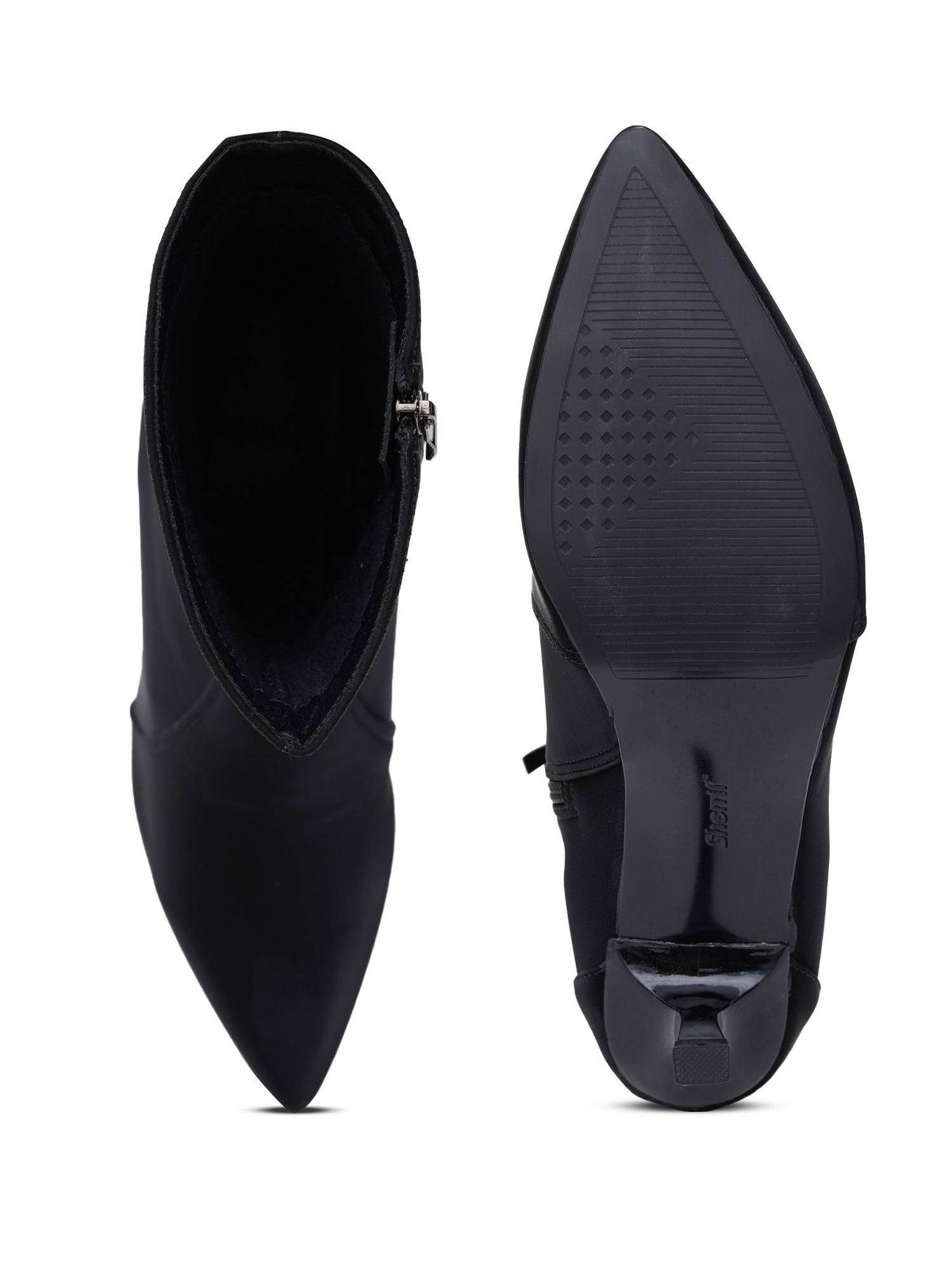 Women Black Solid Casual Boots | BT61 - view 5