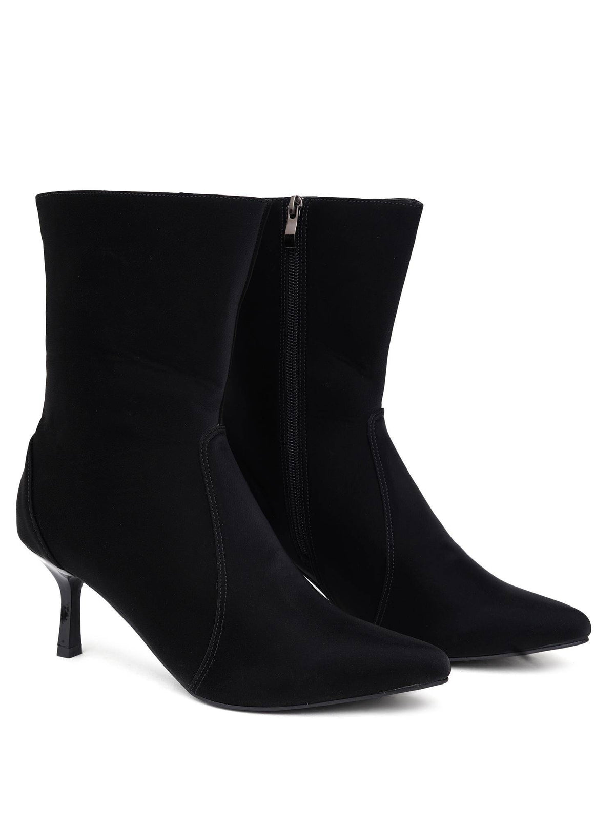 Women Black Solid Casual Boots | BT61 - view 7