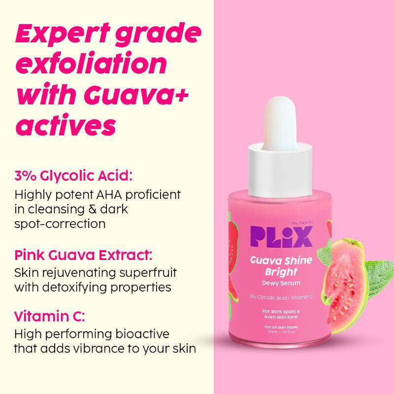 Guava Glow Combo With SPF 50+ Sunscreen & 3% Glycolic Acid Serum | PL1 - view 6
