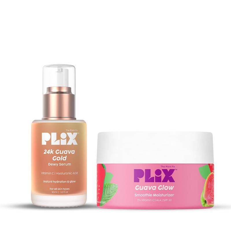 Guava Glowy Kit With 24K Gold Dewy Serum & SPF 20 Moisturizer | PL1 - view 1