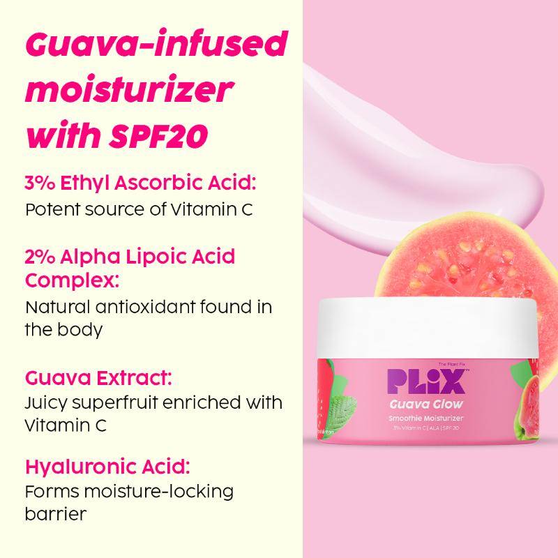 Guava Glowy Kit With 24K Gold Dewy Serum & SPF 20 Moisturizer | PL1 - view 4