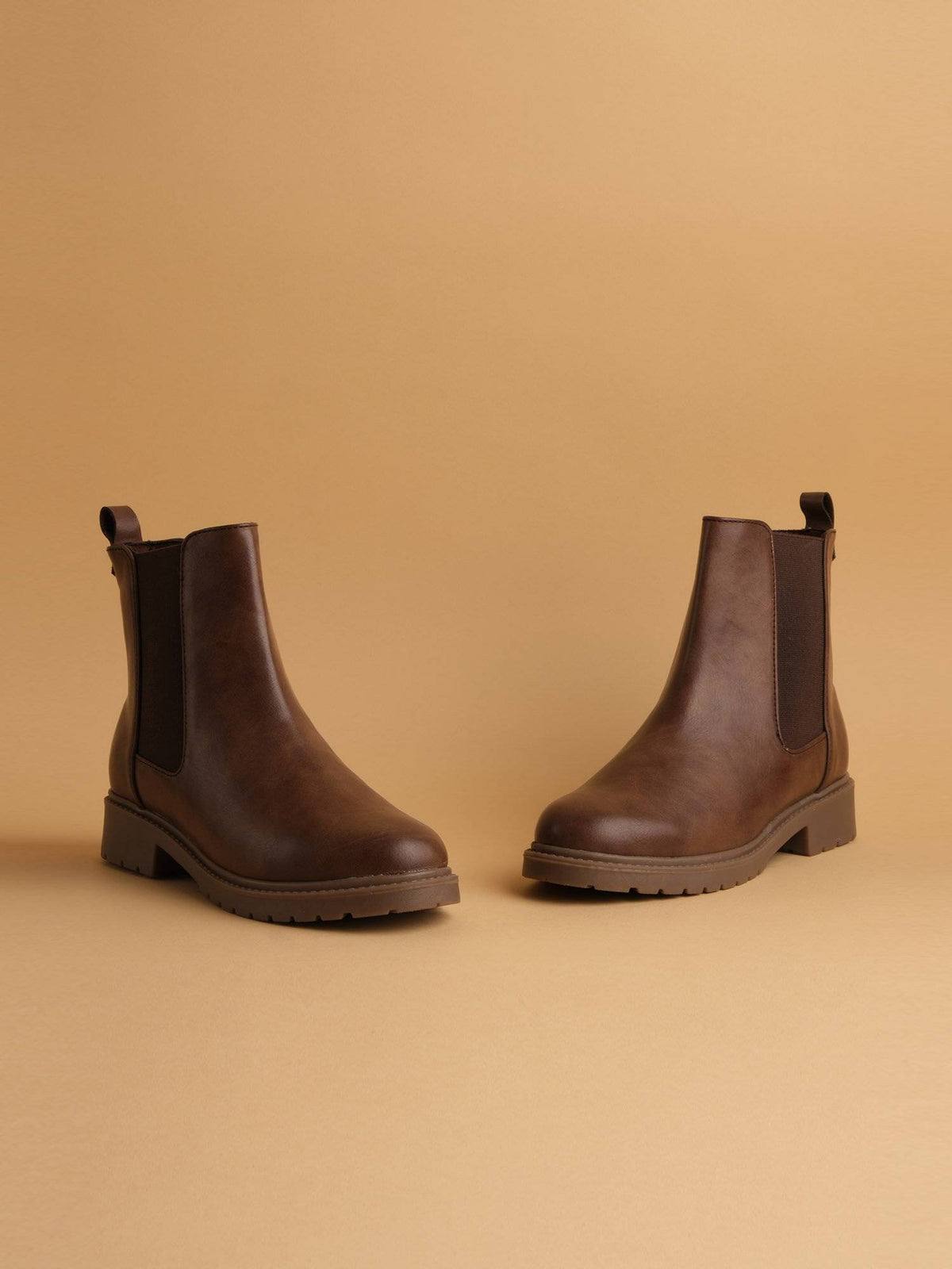 Solid Tan Kaia Boots | BT61 - view 2