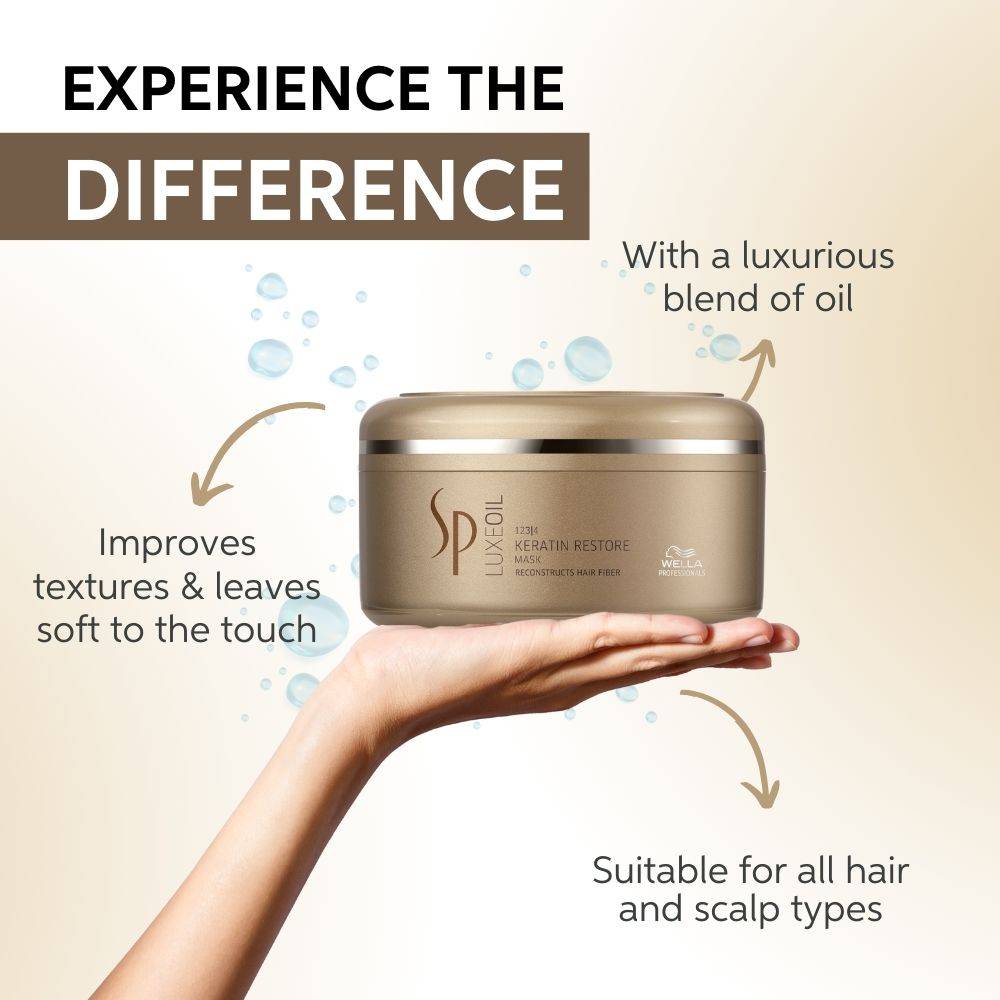 System Professional Luxeoil Keratin Restore Mask For Deep Nourishment & Repair | H85 - view 2