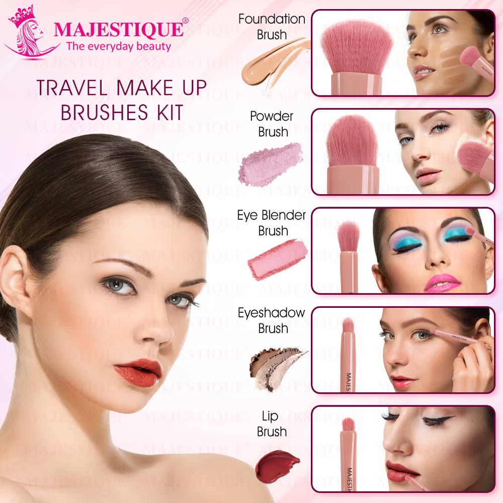 Travel Friendly Make-Up Kit With Mirror | T32 - view 5