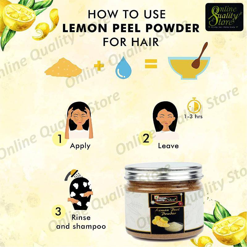 Lemon Peel Powder For Skin Whitening | H02 - view 5