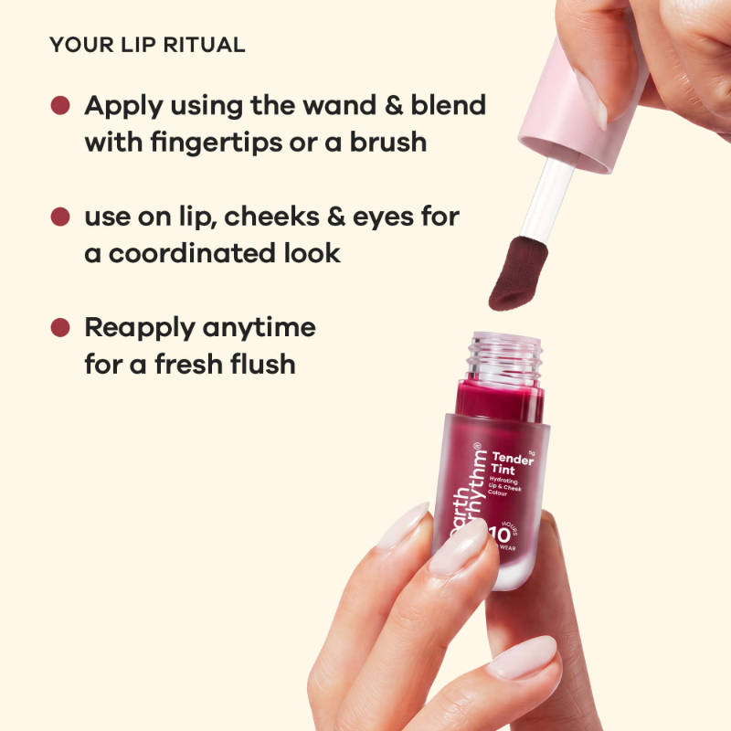 Tender Tint For Lip & Cheek With Pure Plant Pigments 10 H Stay | L12 - view 9