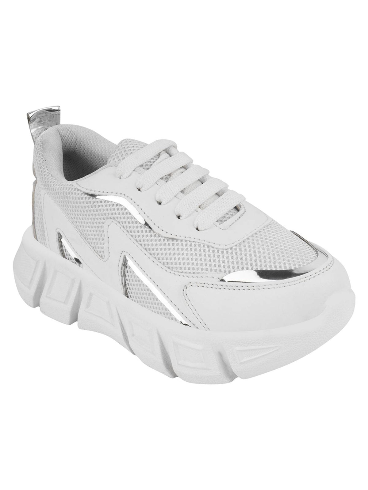 Women White Running Non-Marking Shoes | SH9 - view 2
