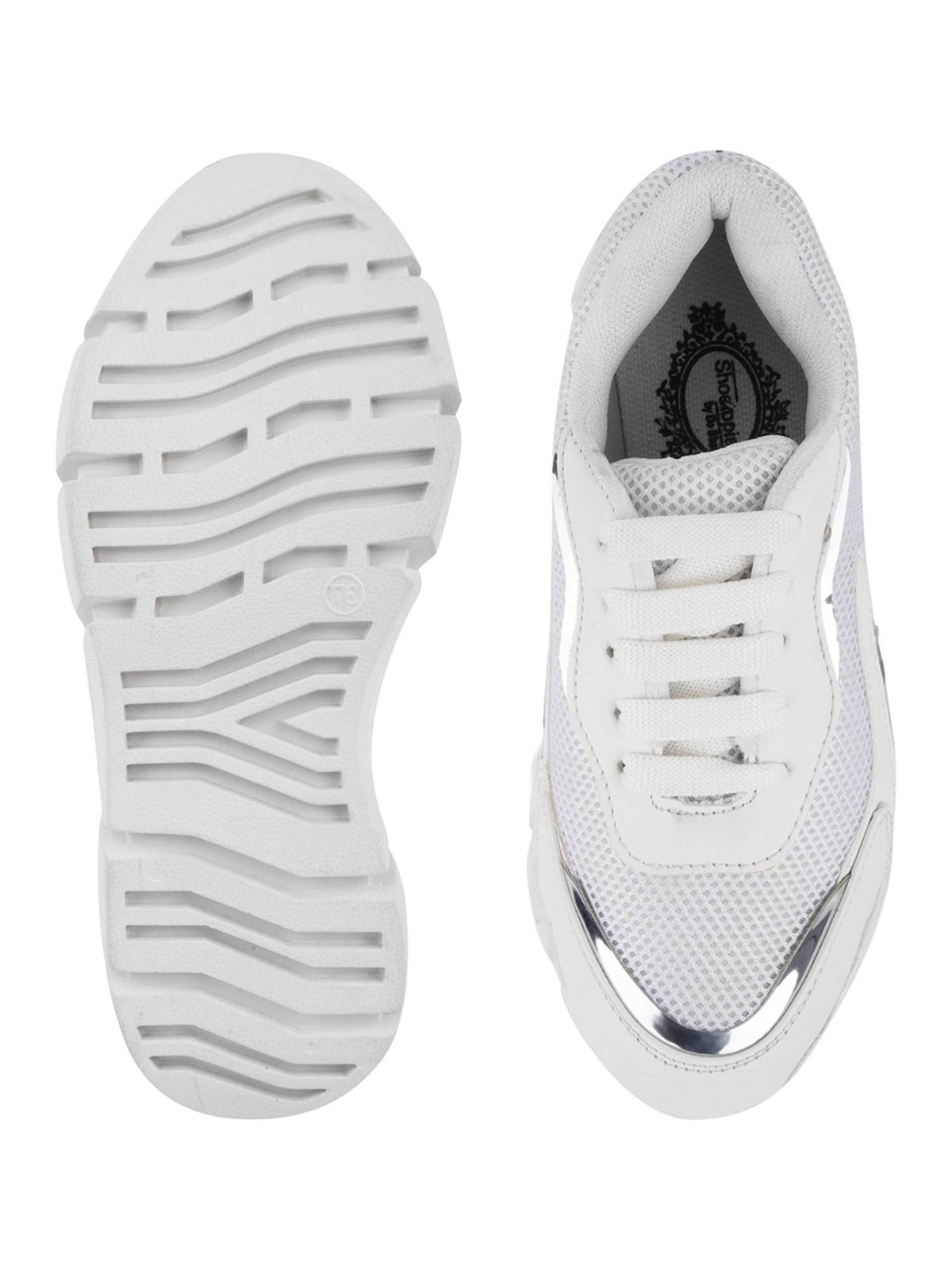 Women White Running Non-Marking Shoes | SH9 - view 5