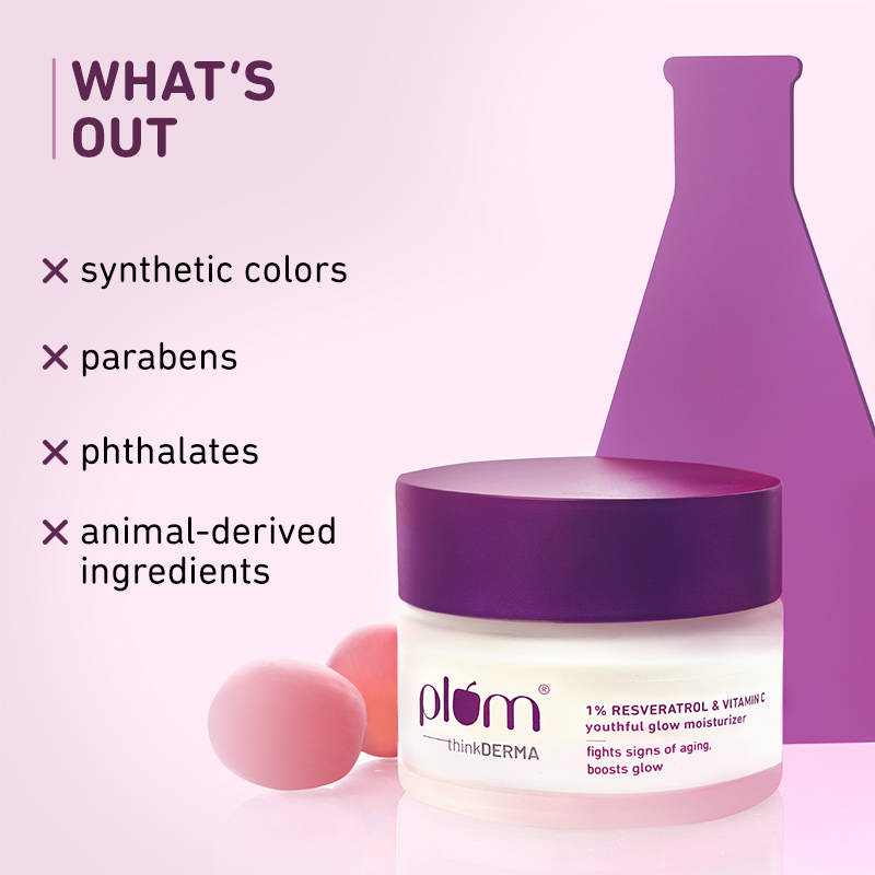 1% Resveratrol & Vitamin C Youthful Glow Moisturizer For Glowing Skin | FC3 - view 7
