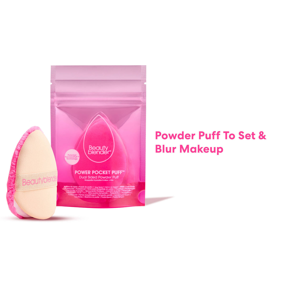 Pocket Dual Sided Powder Puff For Setting And Baking | C83 - view 1