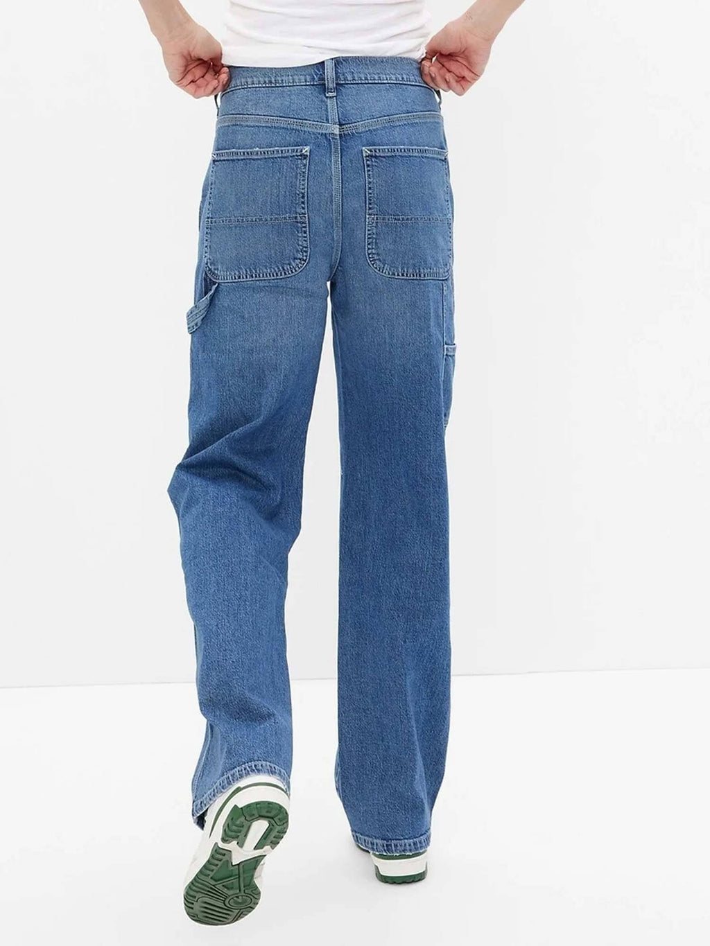 Blue Comfortable Fit Jeans | RF89 - view 2