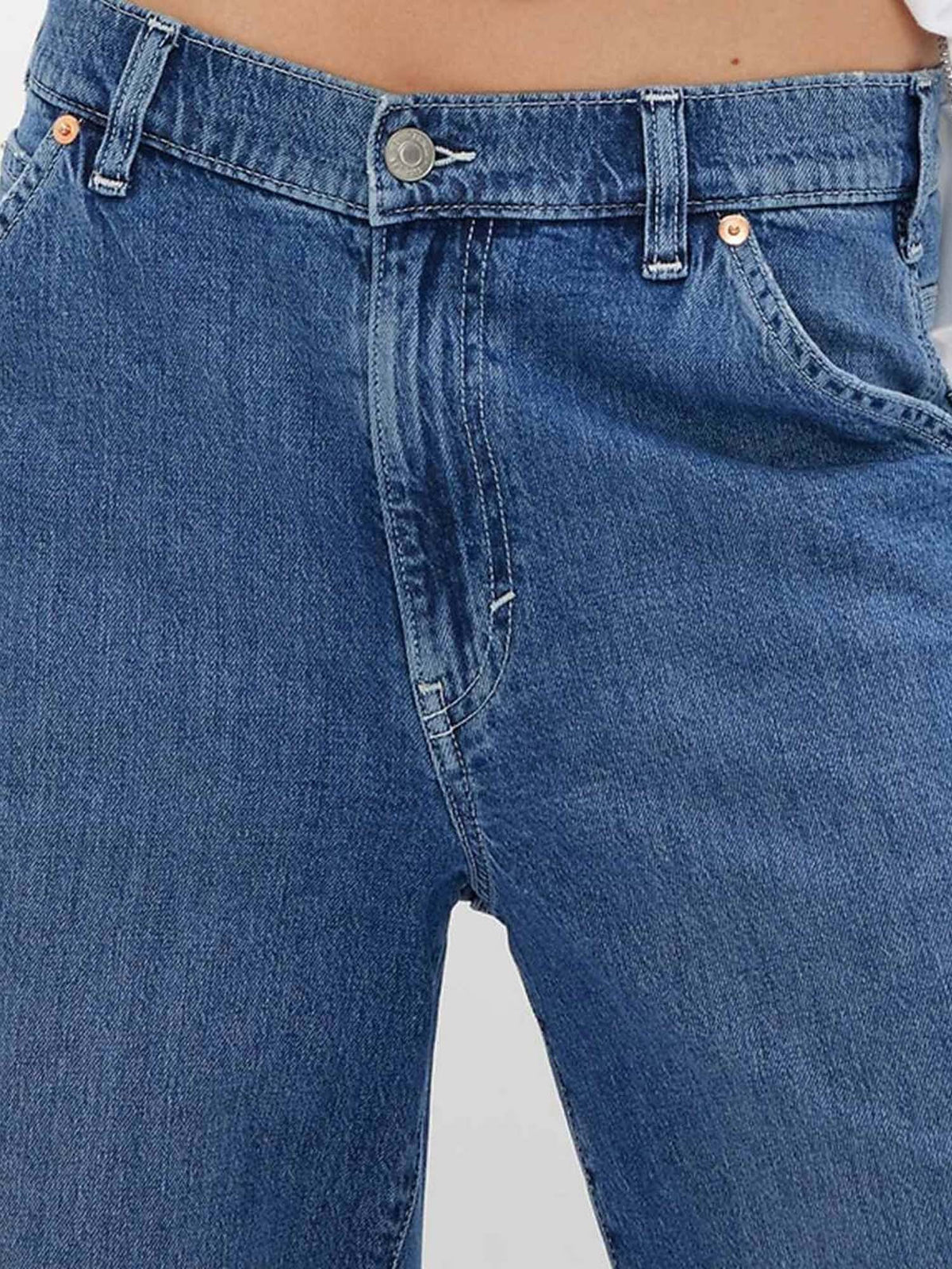 Blue Comfortable Fit Jeans | RF89 - view 3