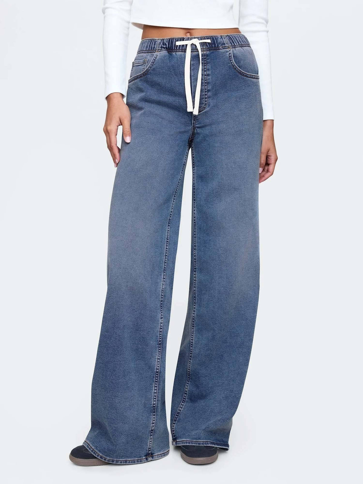 Blue Comfortable Fit Jeans | RF89 - view 1