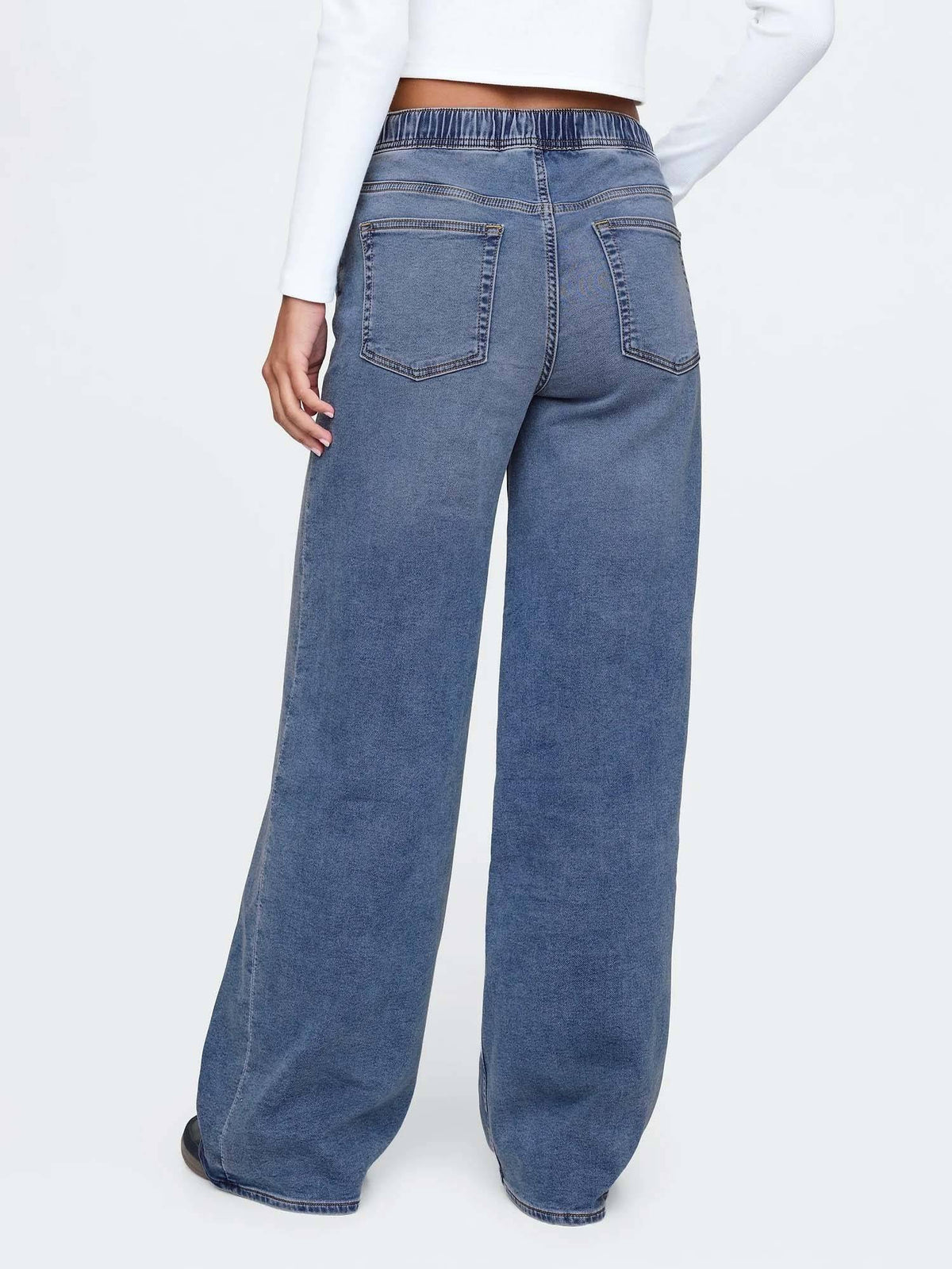 Blue Comfortable Fit Jeans | RF89 - view 2