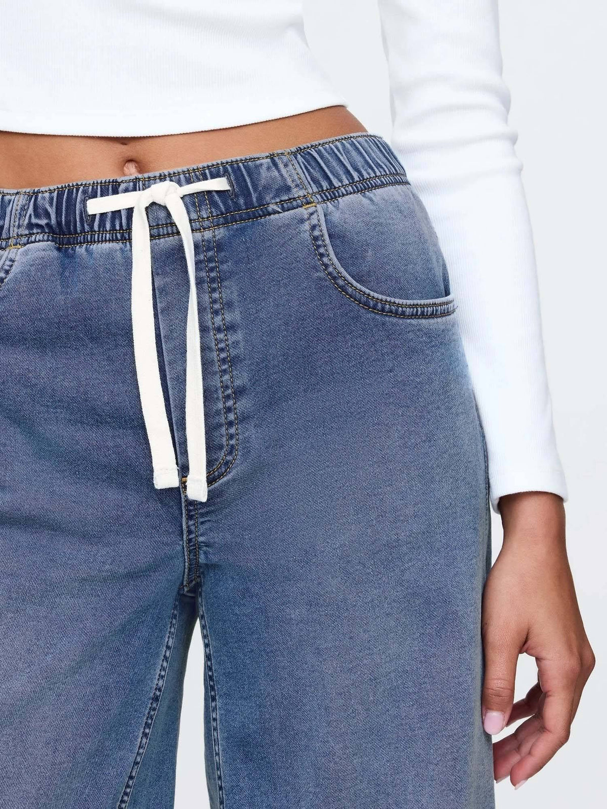 Blue Comfortable Fit Jeans | RF89 - view 4