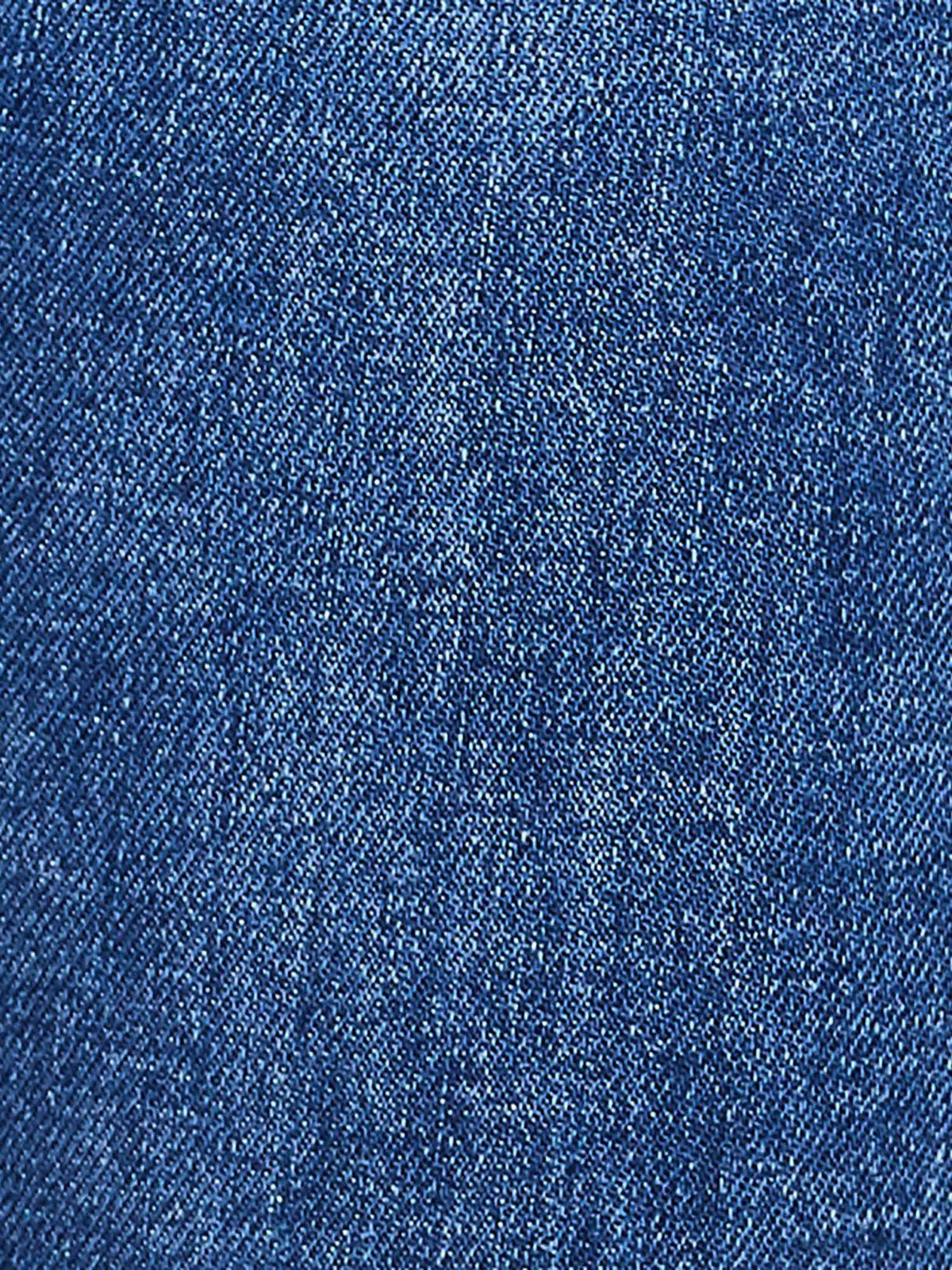 Blue Comfort Bootcut Stretchable Jeans | BT10 - view 7