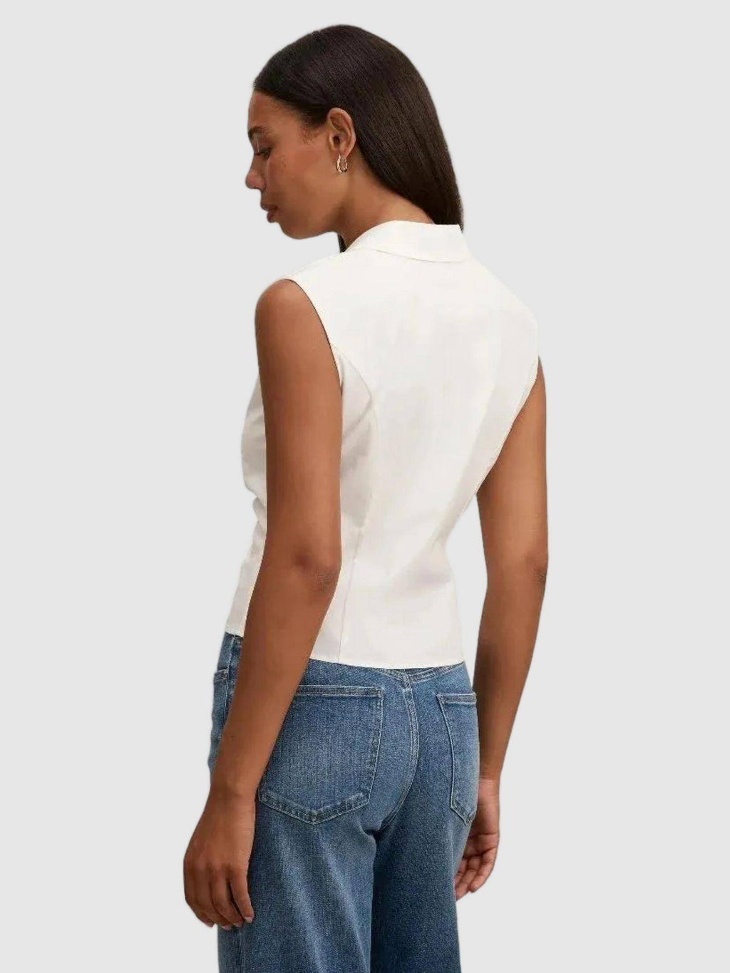 Stella Cotton Ruched Top | FN71 - view 2