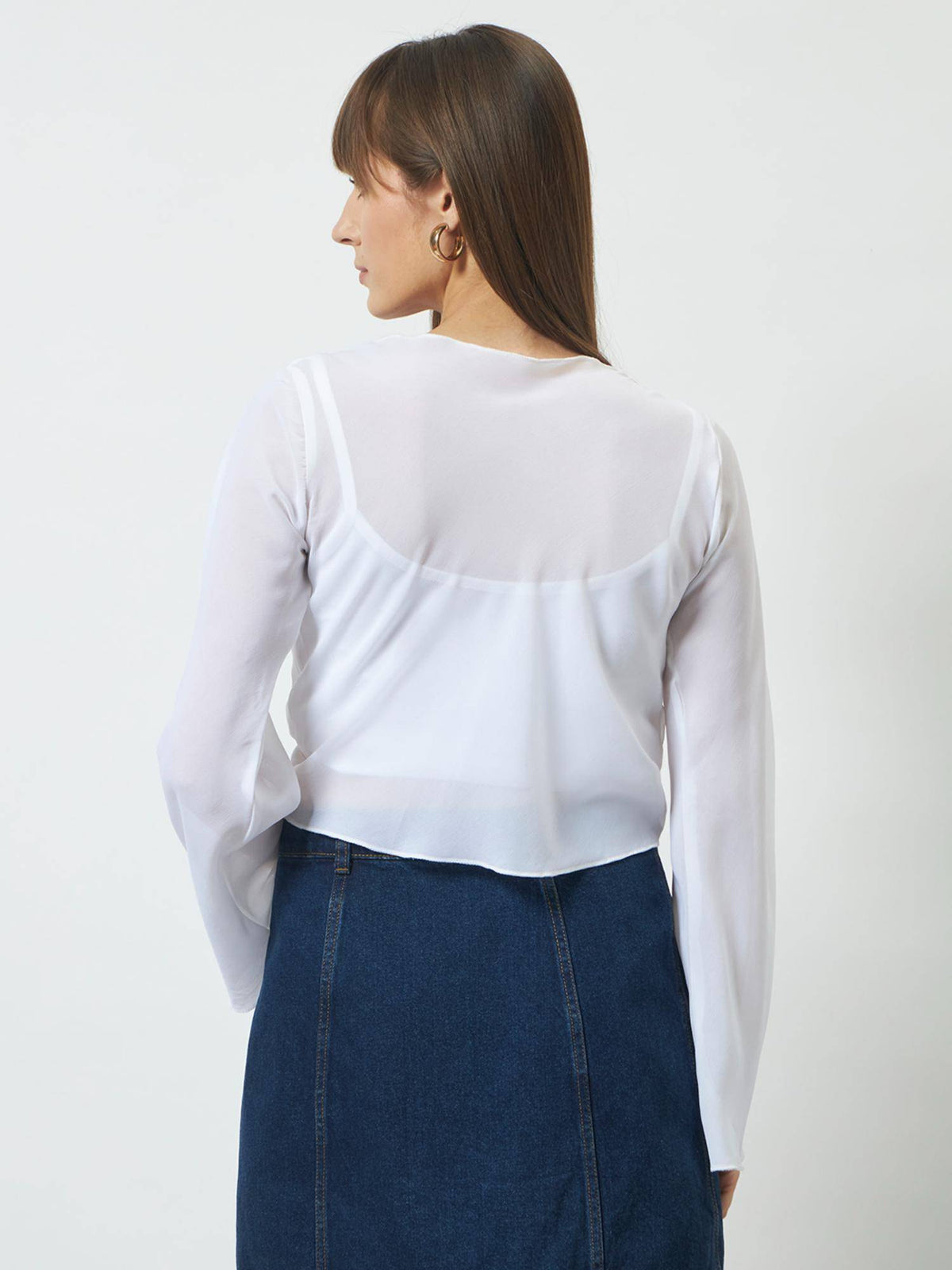 Front Tie-Up Shrug | JC78 - view 2