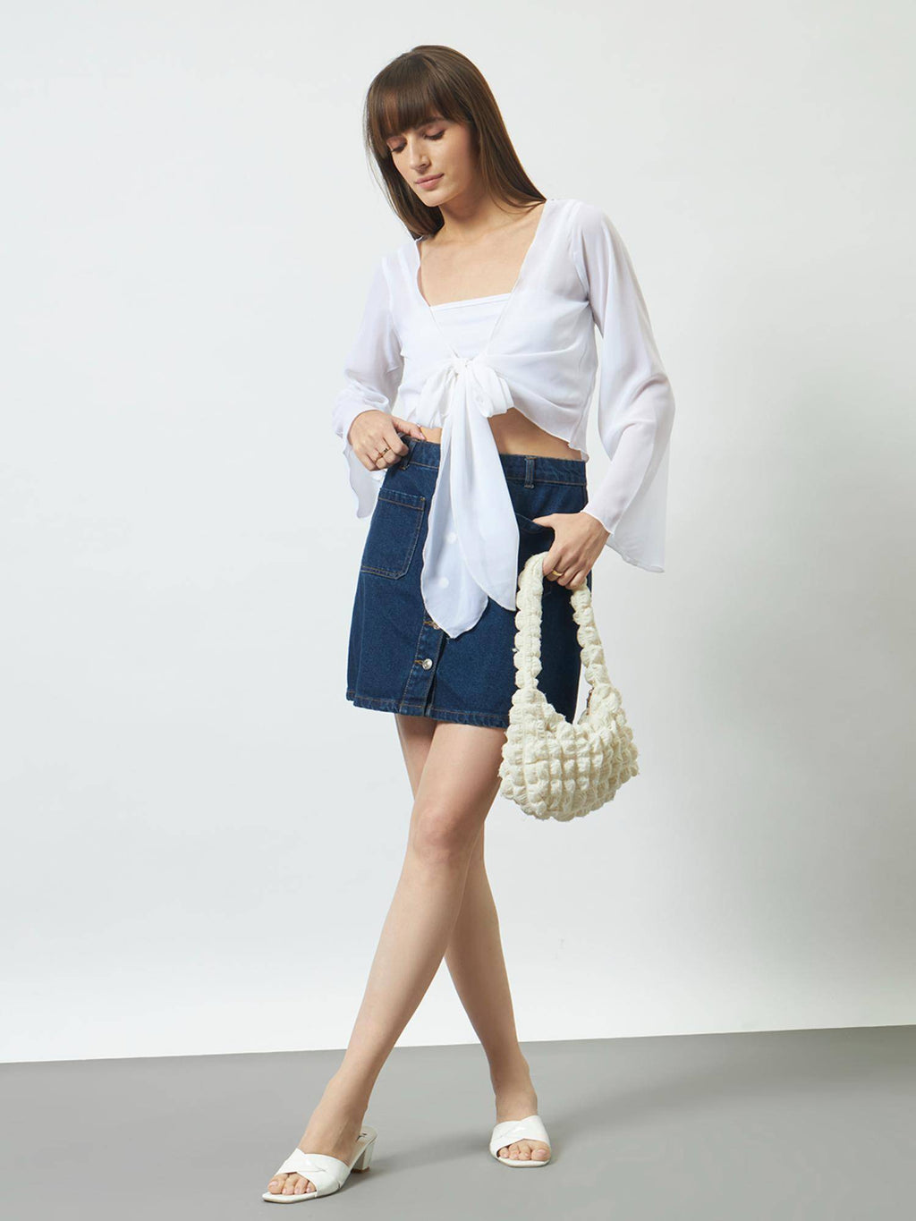 Front Tie-Up Shrug | JC78 - view 4