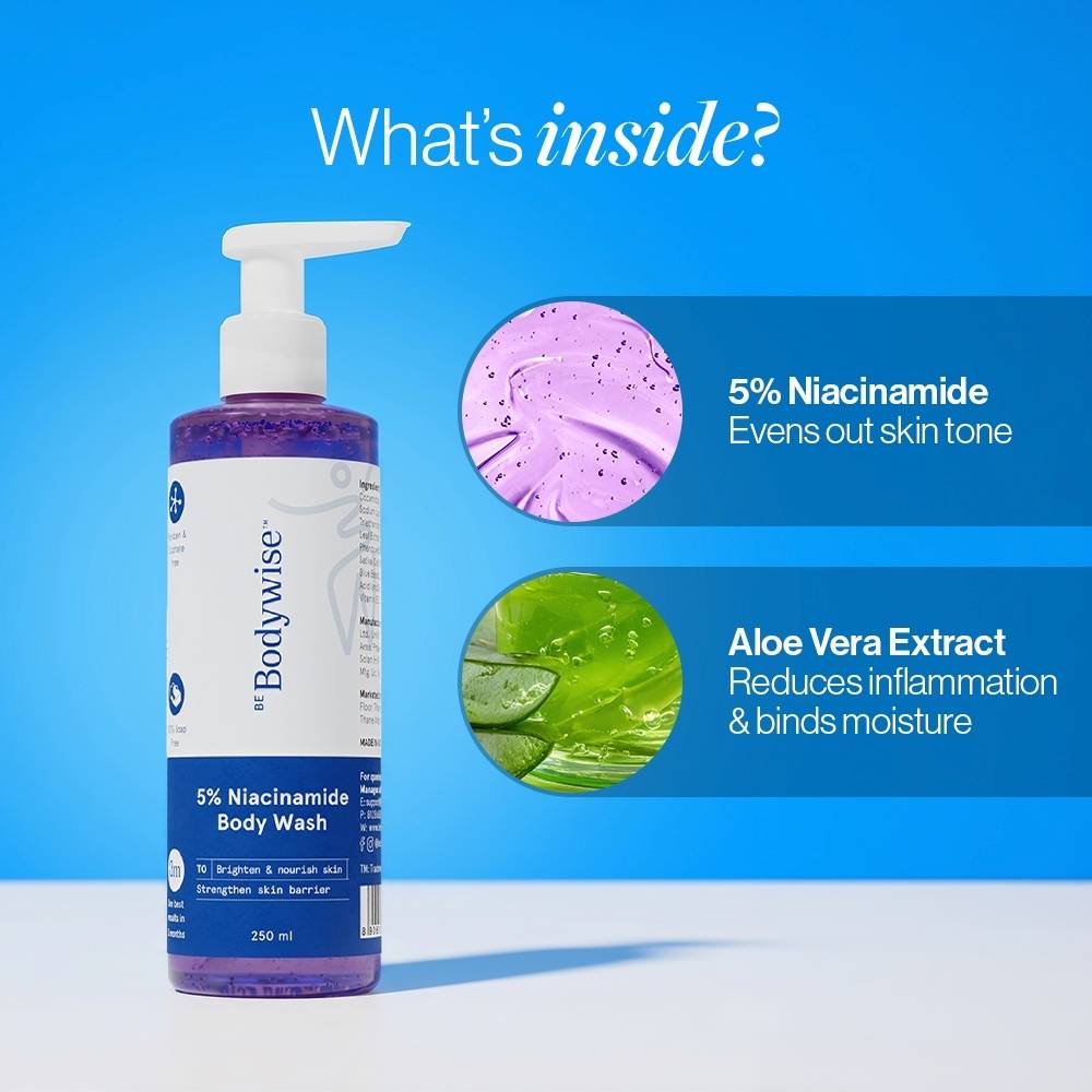 Summer Pack 5% Niacinamide Body Wash & 10% AHA Body Scrub | BWS9 - view 4