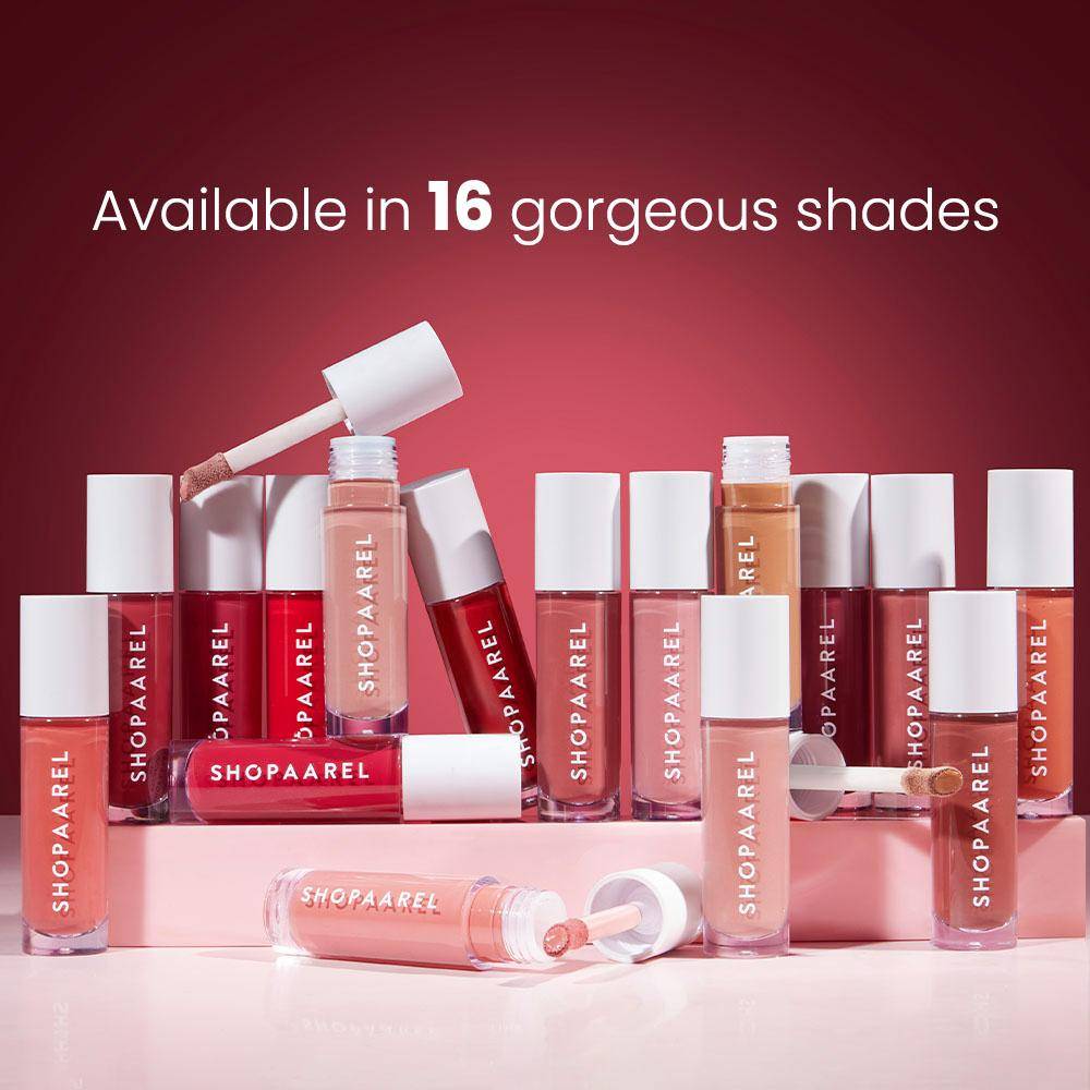 Matte Gloss Liquid Lipstick-24 Long Wear Formula, Ultra Glossy Finish, Lightweight | L12 - view 5