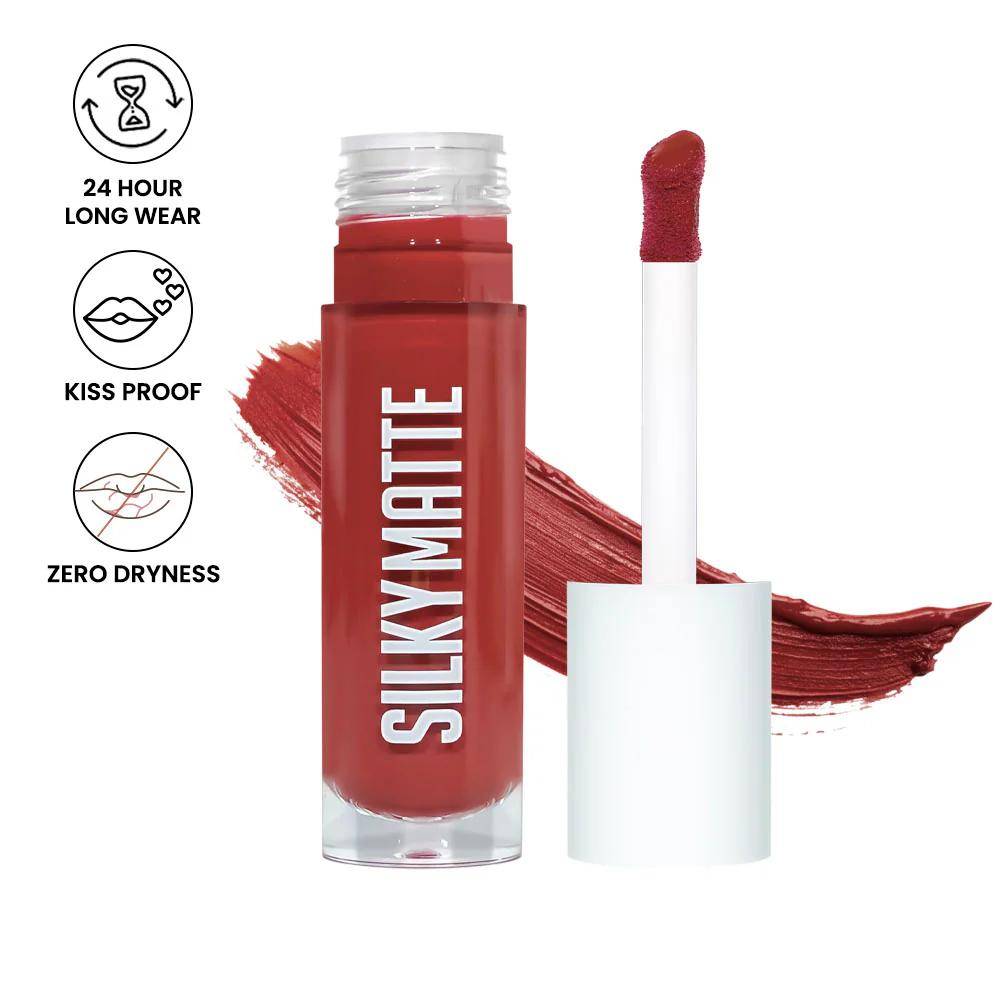 Matte Gloss Liquid Lipstick-24 Long Wear Formula, Ultra Glossy Finish, Lightweight | L12 - view 55