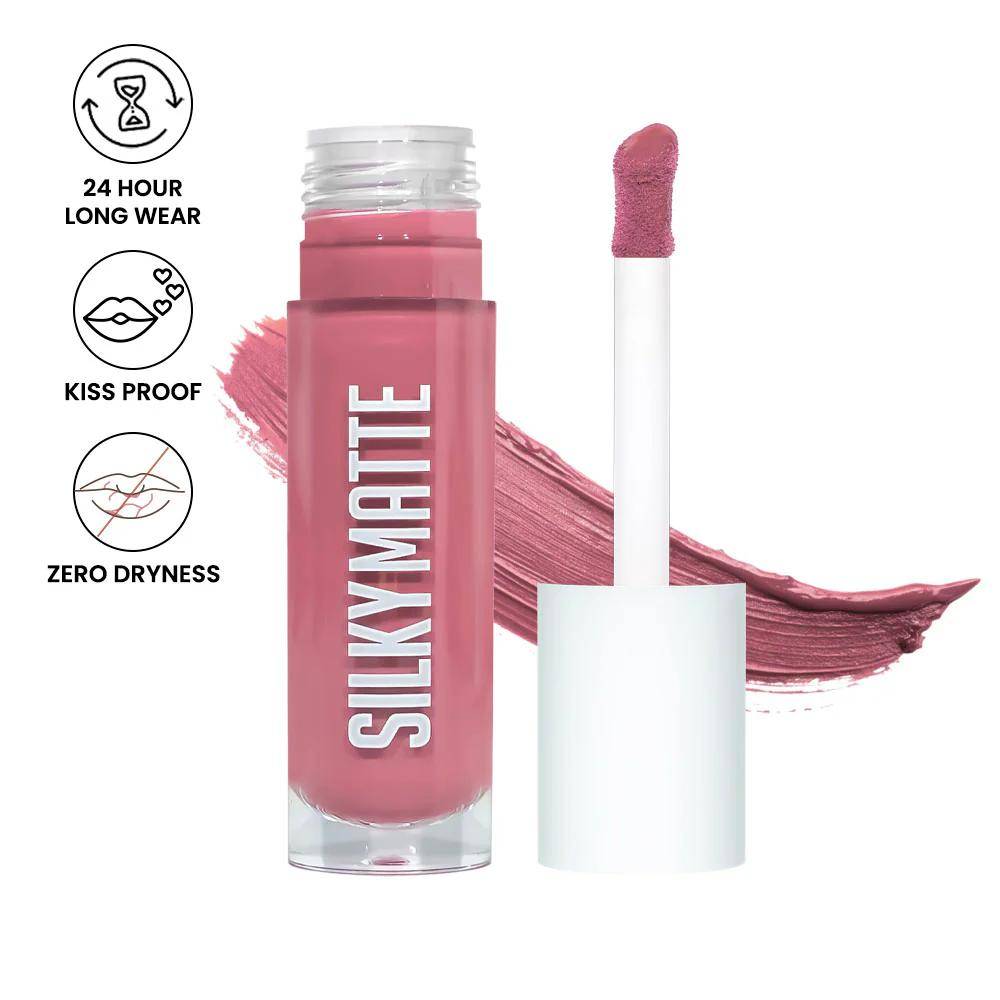 Matte Gloss Liquid Lipstick-24 Long Wear Formula, Ultra Glossy Finish, Lightweight | L12 - view 100