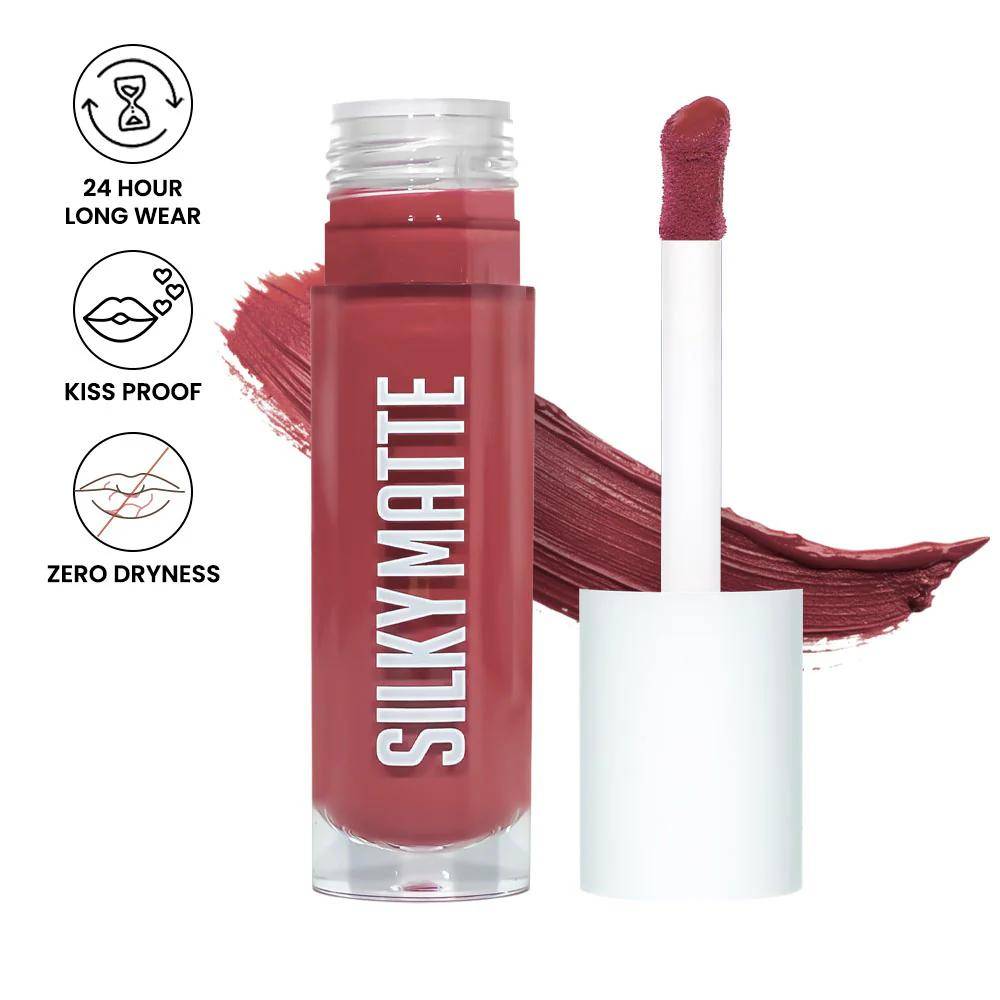 Matte Gloss Liquid Lipstick-24 Long Wear Formula, Ultra Glossy Finish, Lightweight | L12 - view 109
