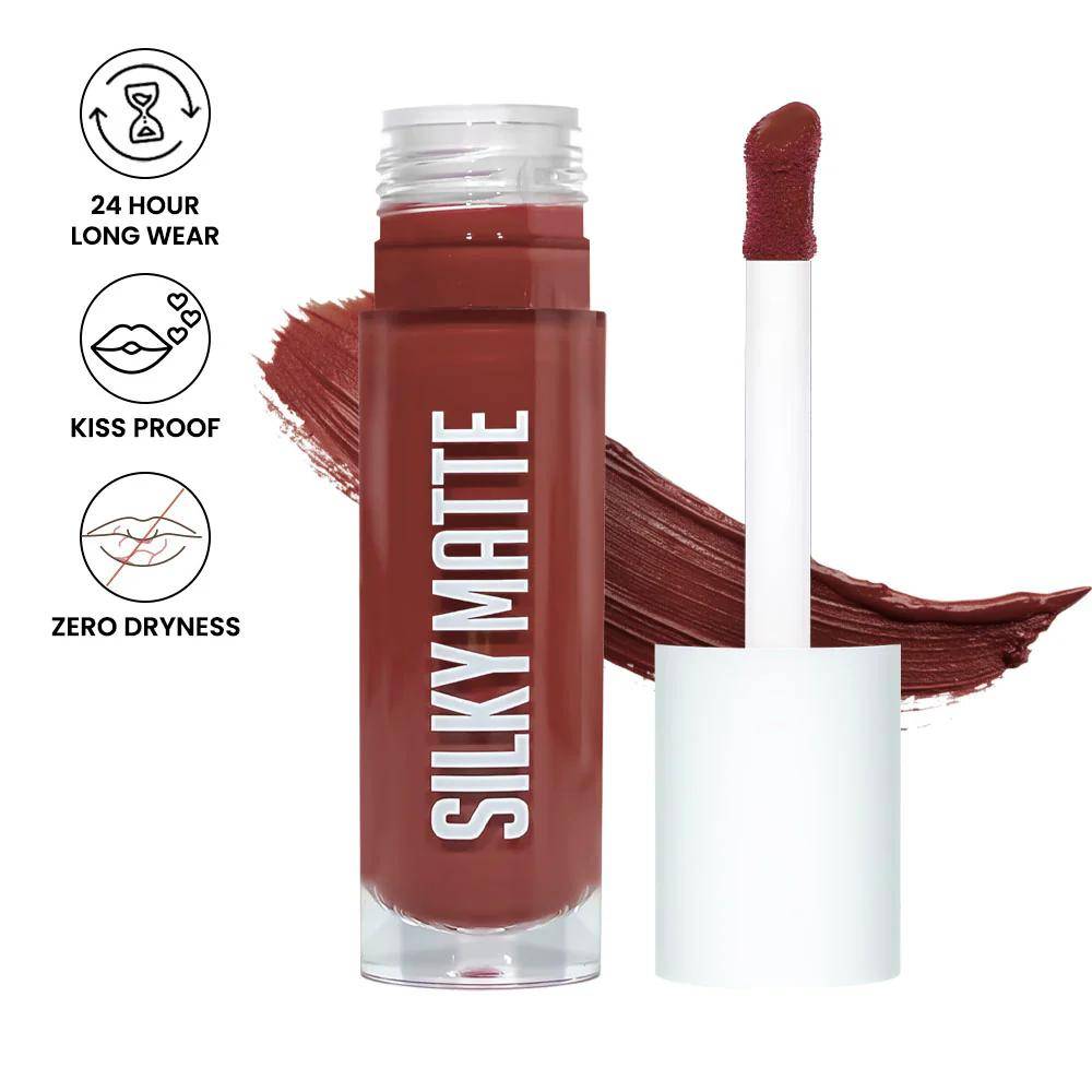 Matte Gloss Liquid Lipstick-24 Long Wear Formula, Ultra Glossy Finish, Lightweight | L12 - view 118