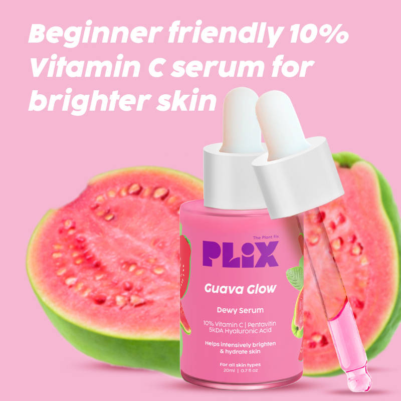 10% Vitamin C Glow Face Serum & Lip Scrub Combo For Skin Brightening & Exfoliate Lips | PL1 - view 2