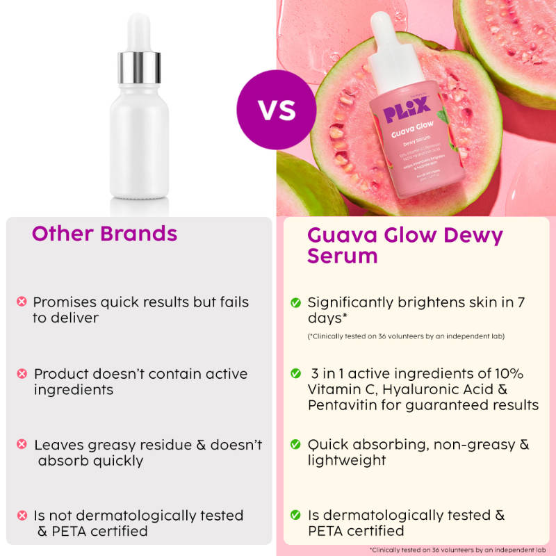 10% Vitamin C Glow Face Serum & Lip Scrub Combo For Skin Brightening & Exfoliate Lips | PL1 - view 4