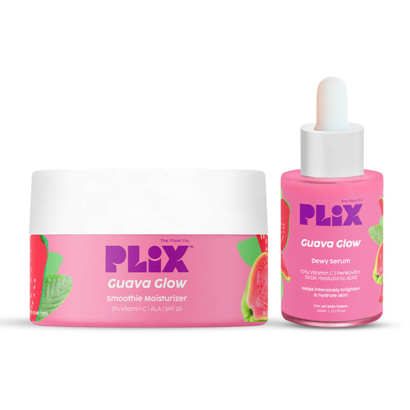 Guava Glow Regime With Smoothie Moisturizer & 10% Vitamin C Serum | PL1 - view 1