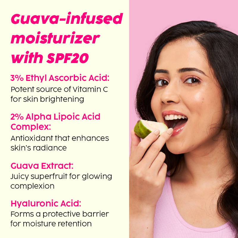 Guava Glow Regime With Smoothie Moisturizer & 10% Vitamin C Serum | PL1 - view 8