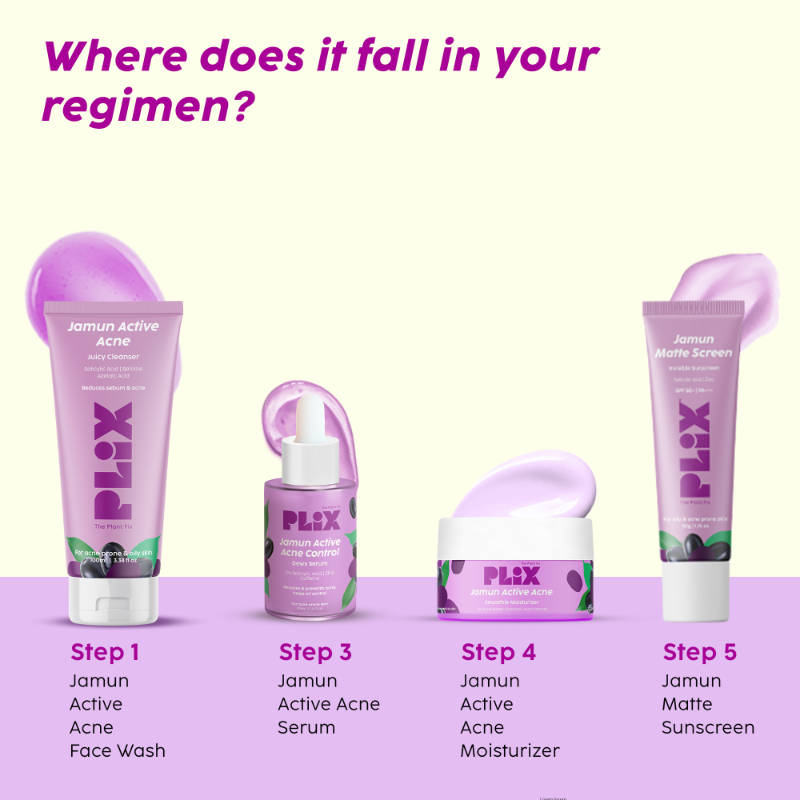 Jamun Face Wash & Active Acne Serum Combo | PL1 - view 10
