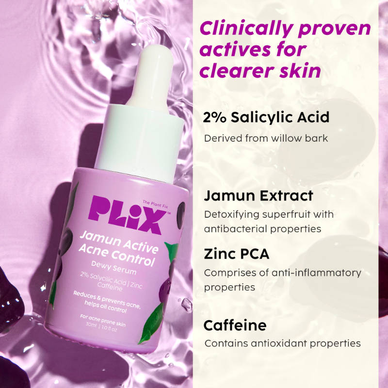 Jamun Face Wash & Active Acne Serum Combo | PL1 - view 6