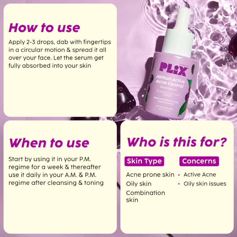 Jamun Face Wash & Active Acne Serum Combo | PL1 - view 8