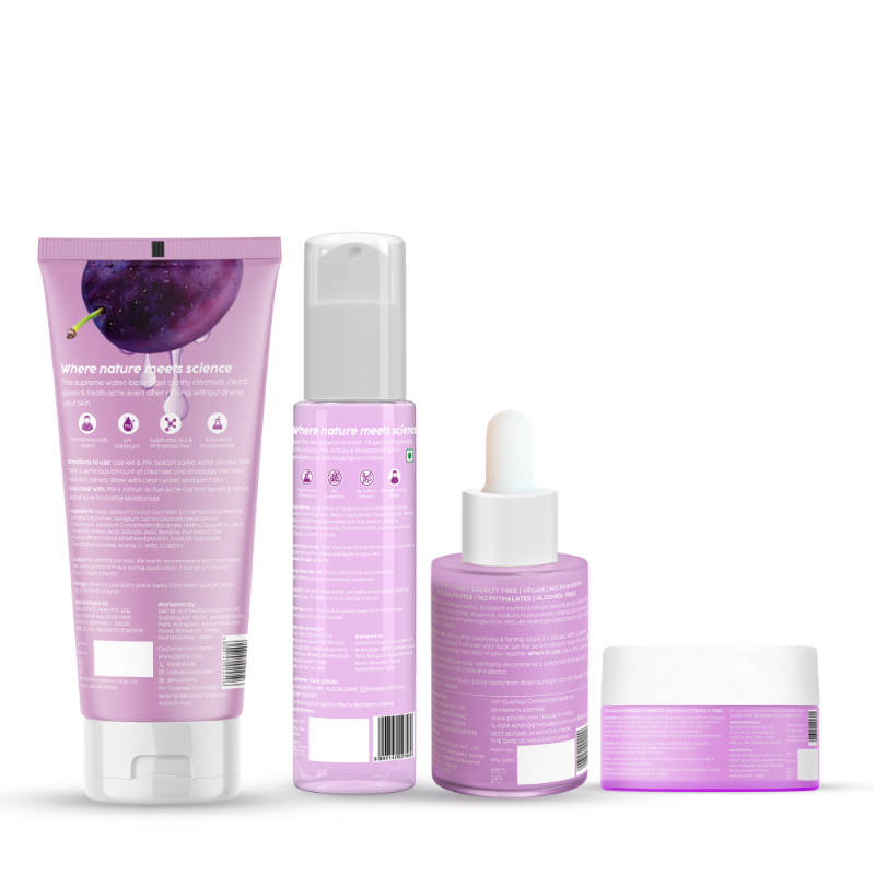 Jamun Active Acne Regime With Cleanser & Toner To Unclog Pores & Reduce Acne | PL1 - view 17