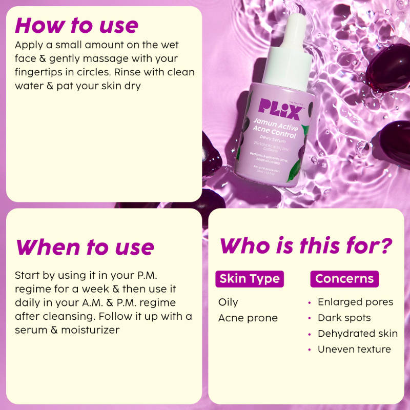 Jamun Active Acne Regime With Cleanser & Toner To Unclog Pores & Reduce Acne | PL1 - view 5