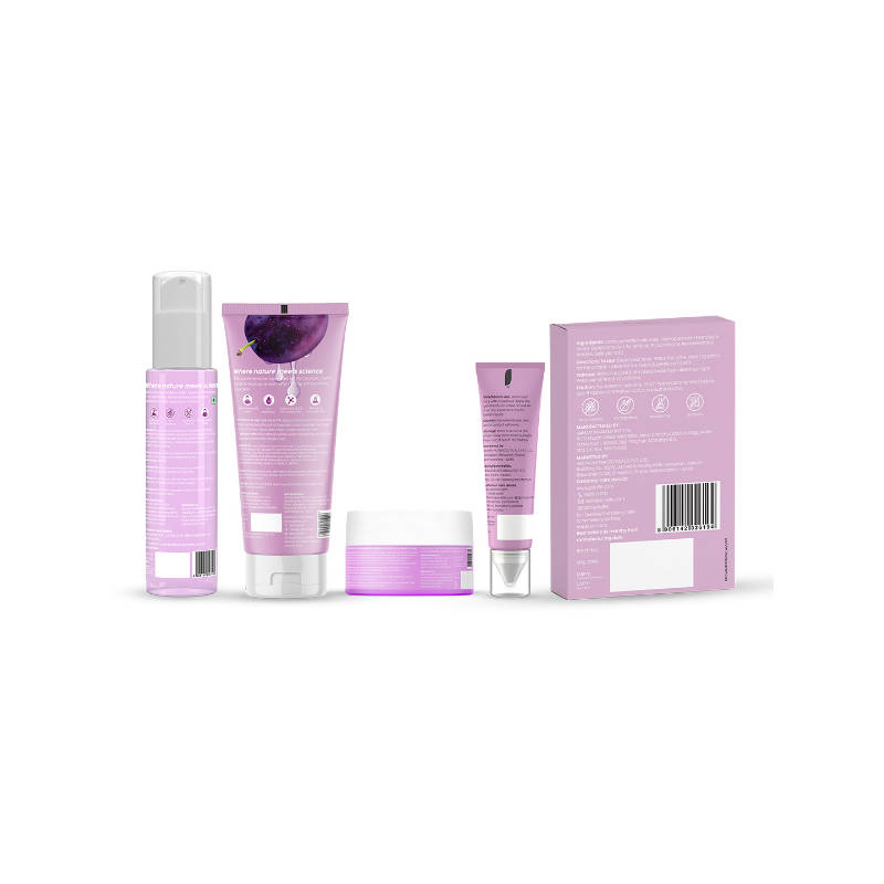 Jamun Active Acne Kit (Toner, Serum, Facewash, Moisturizer, Gel & FREE Acne Patch) | PL1 - view 5