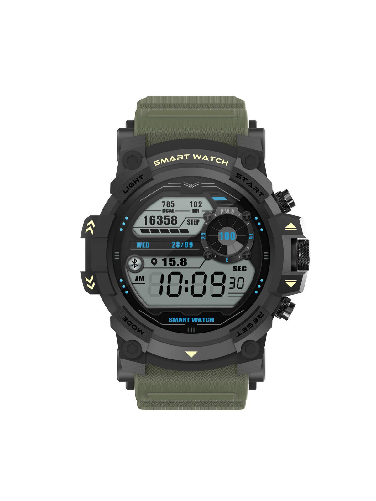 iConnect Go 1.38"(3.50 cm) Display & BT Calling Smartwatch For Unisex TWIXW801T | W92 - view 1