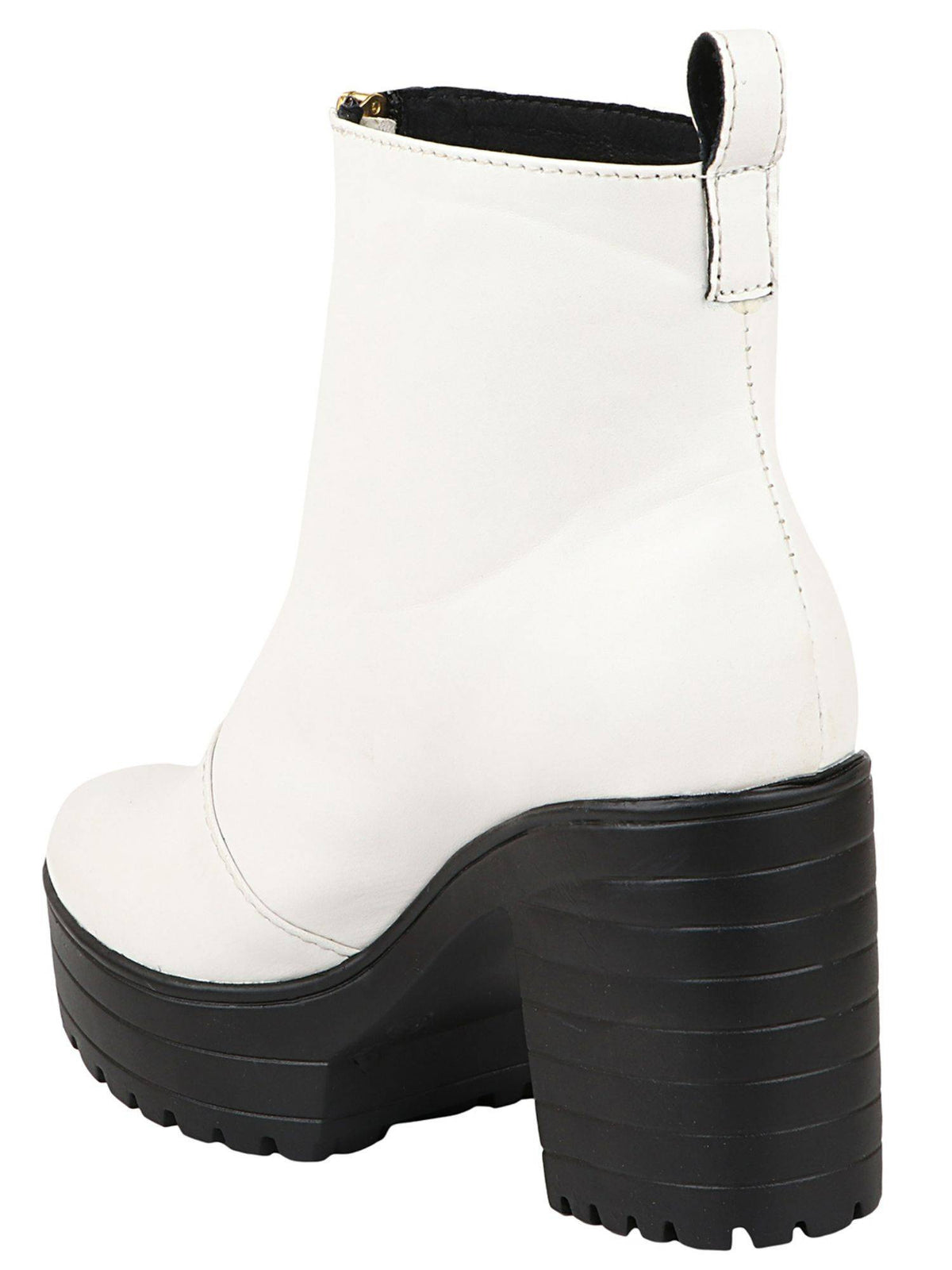 Women Solid Black Boots | BT61 - view 8