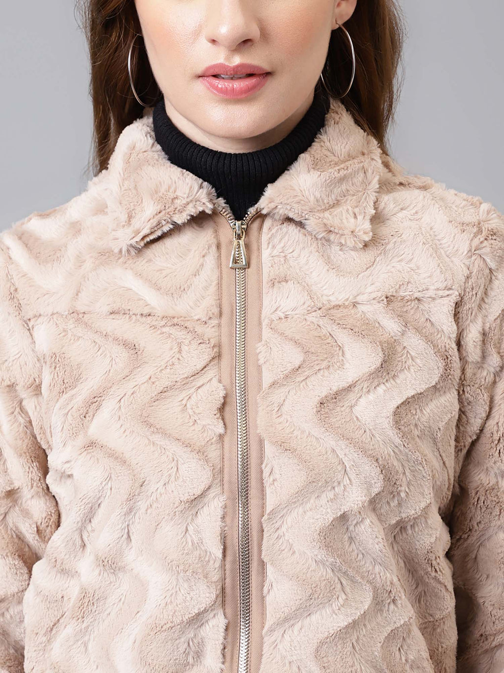 Women Olive Casual Solid Jacket | JC78 - view 9