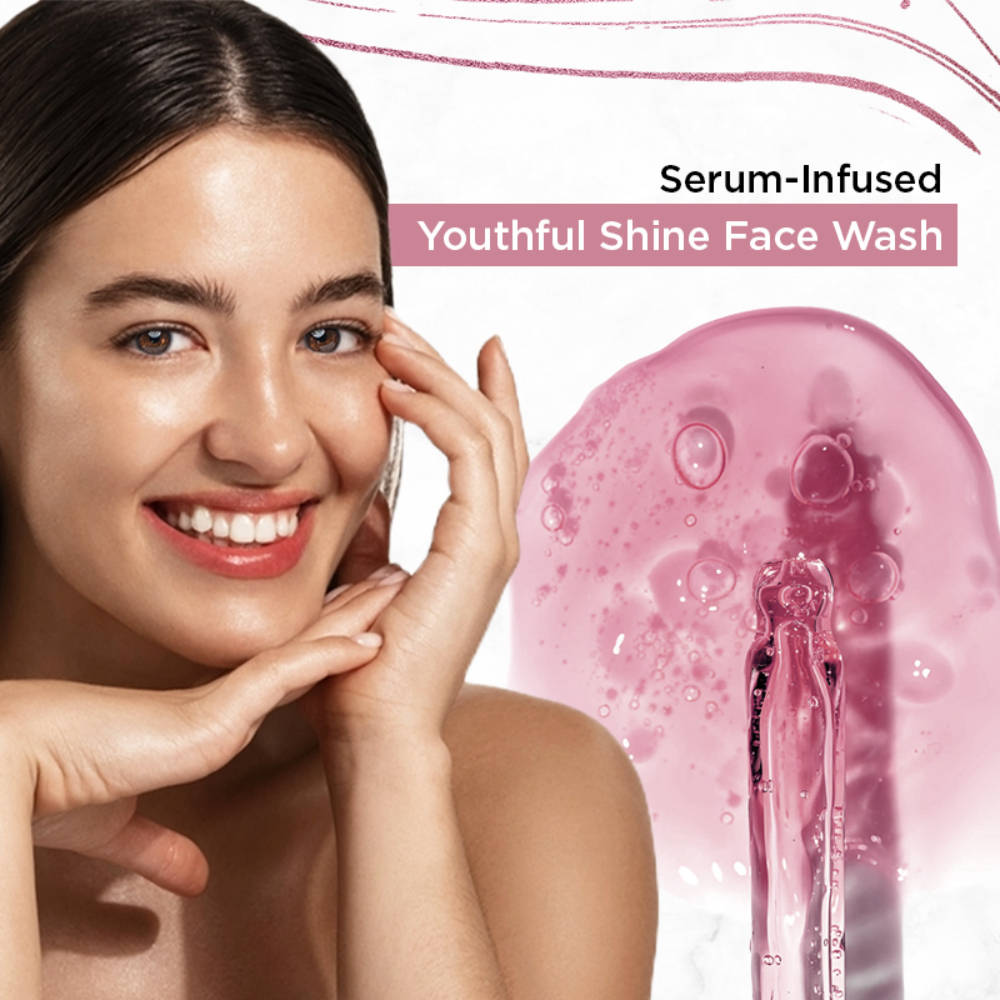 Skin Youthful Shine Face Wash Cleanser For Reduction In Fine Lines & Wrinkles | H02 - view 2