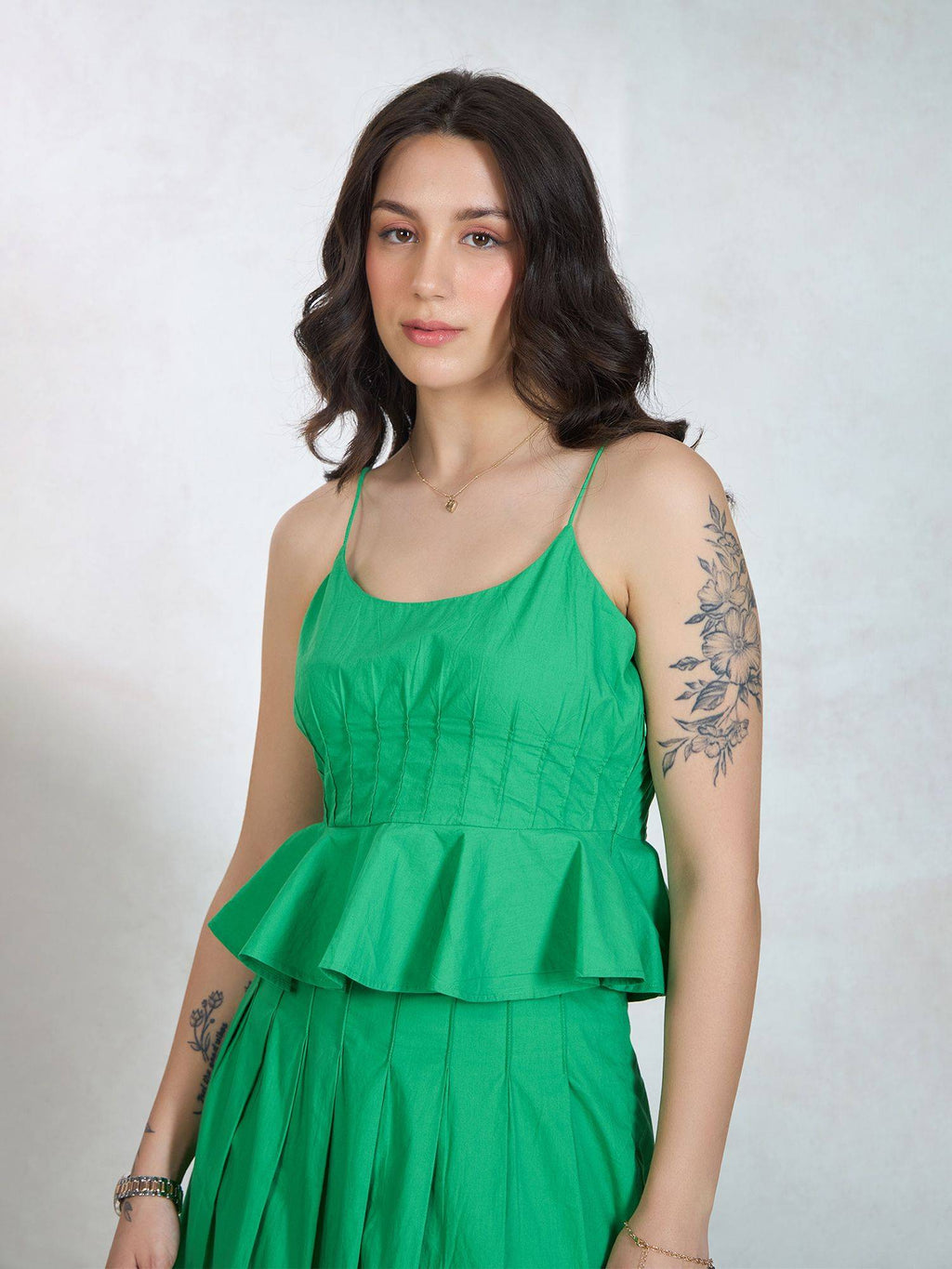 Divine Cotton Peplum Top | pt51 - view 2