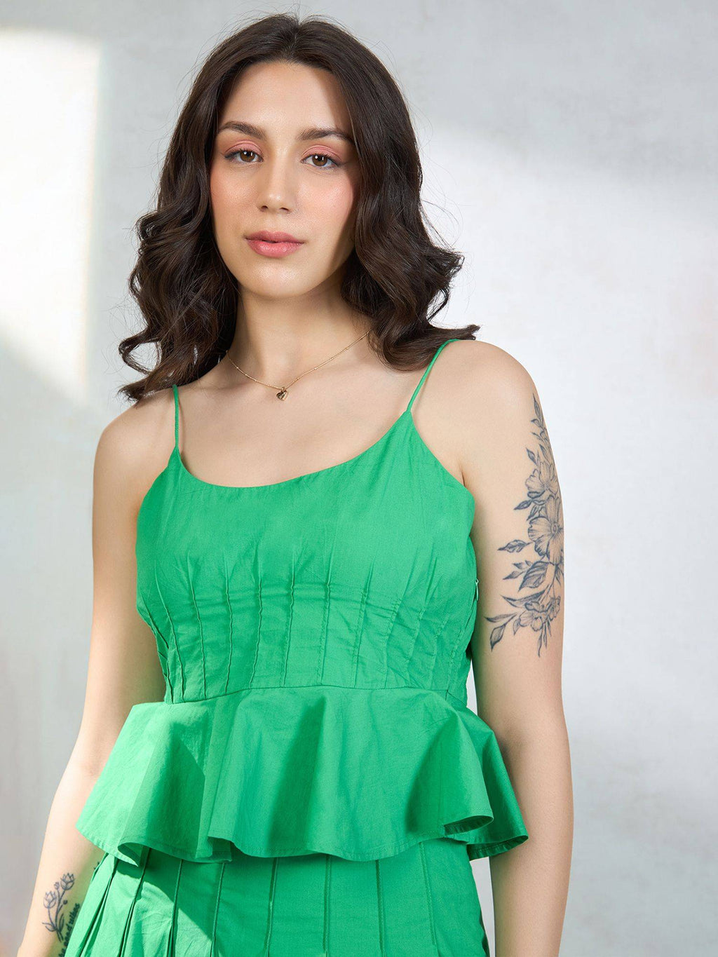 Divine Cotton Peplum Top | pt51 - view 6