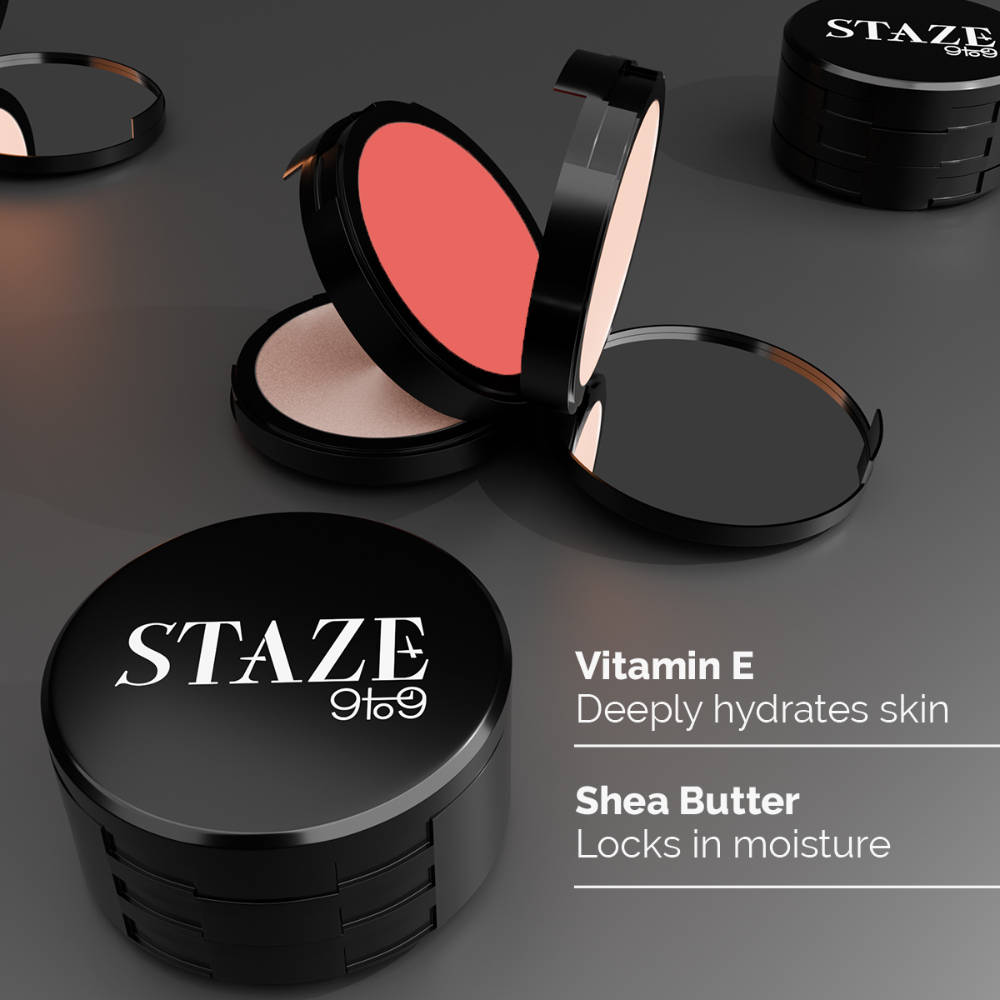 Triple Treat Stacked Face Palette With Concealer, Blush & Highlighter | F14 - view 4
