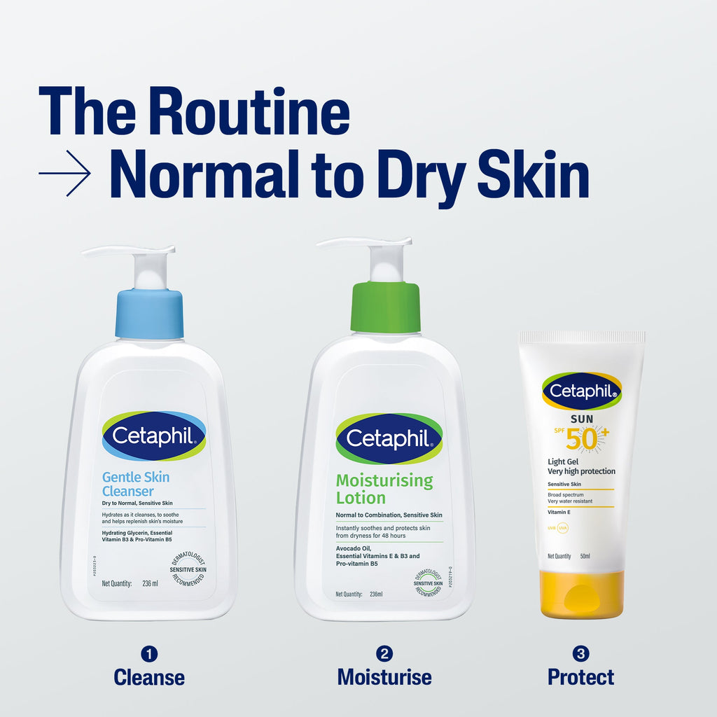 Cetaphil Sunscreen SPF 50 | Dermat recommended for Sensitive Skin