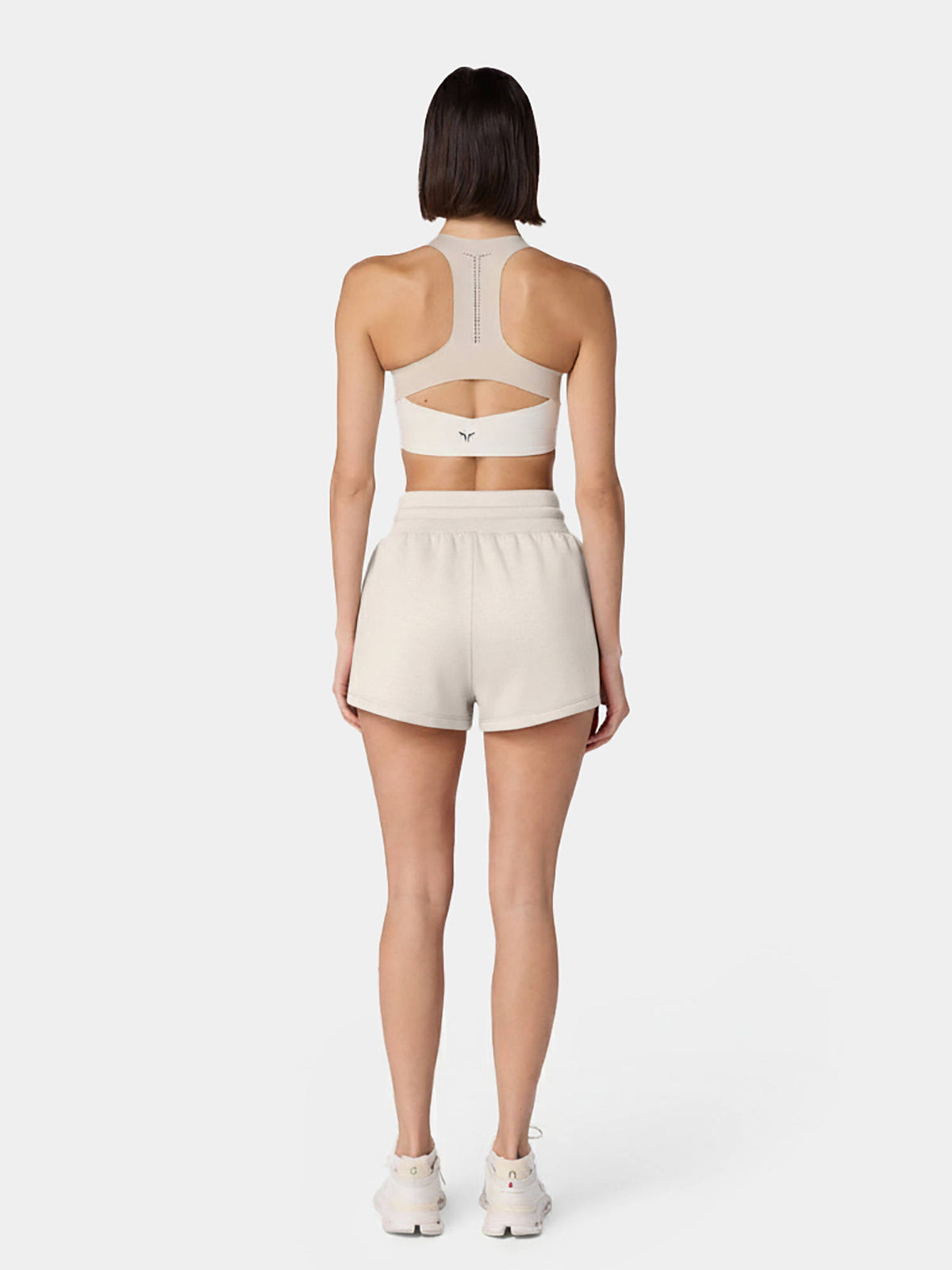 Cream Neotech Spacer Shorts - view 5