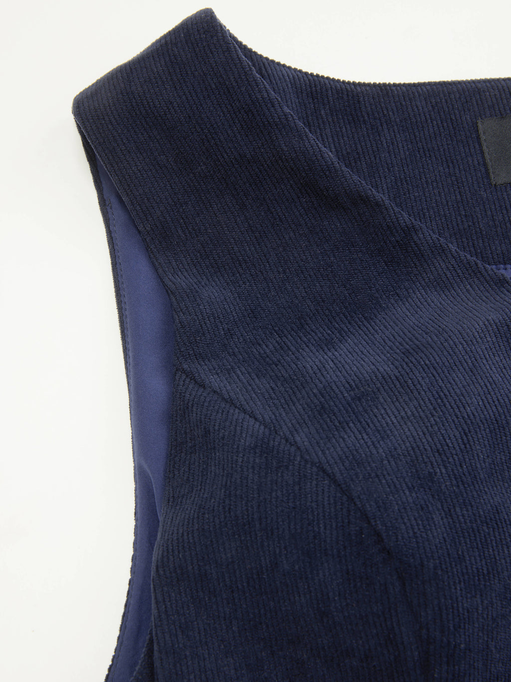 Corduroy V-neck Solid Button Blazer Vest | JC78 - view 10