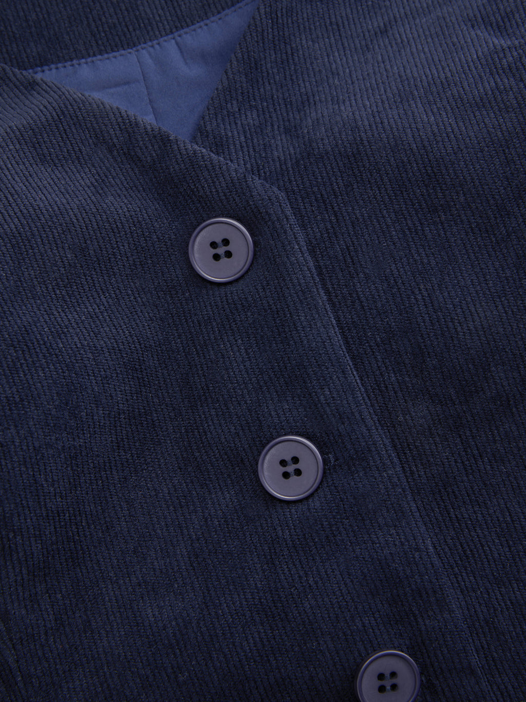 Corduroy V-neck Solid Button Blazer Vest | JC78 - view 13